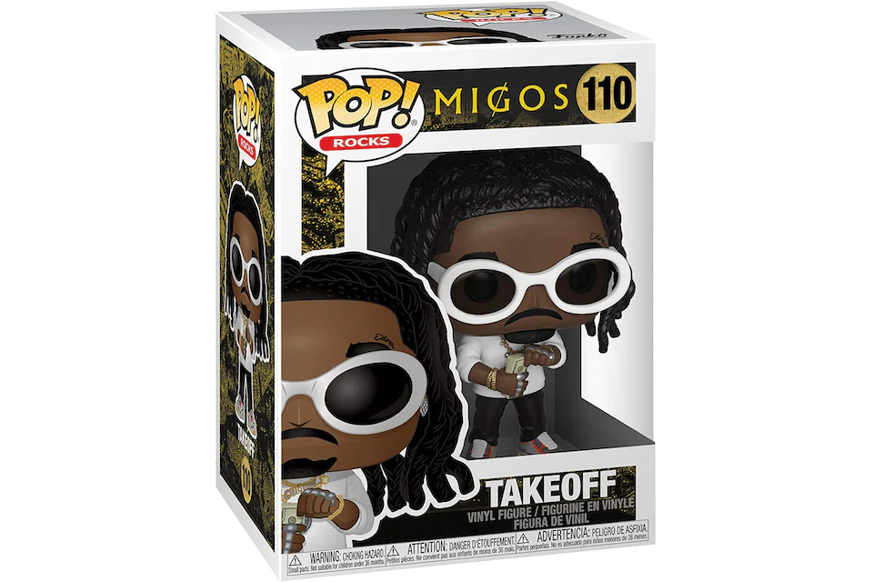 Funko Pop! Rocks Migos Takeoff Figure #110