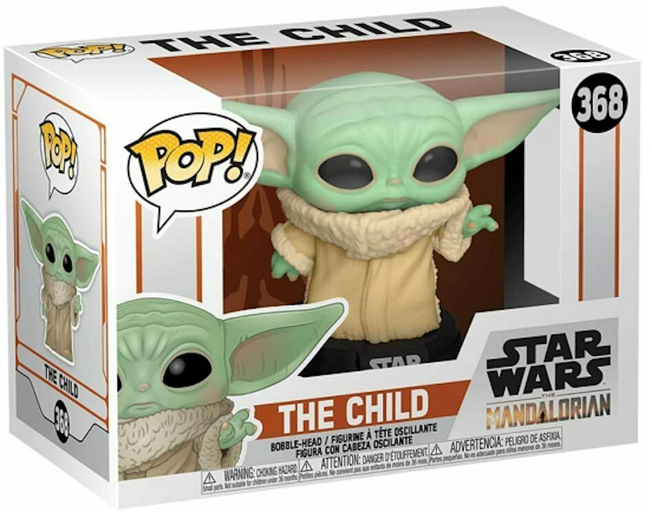 Grappig ironie winnen Funko Pop! Star Wars The Mandalorian The Child (Baby Yoda) Bobble-Head  Figure #368 - US