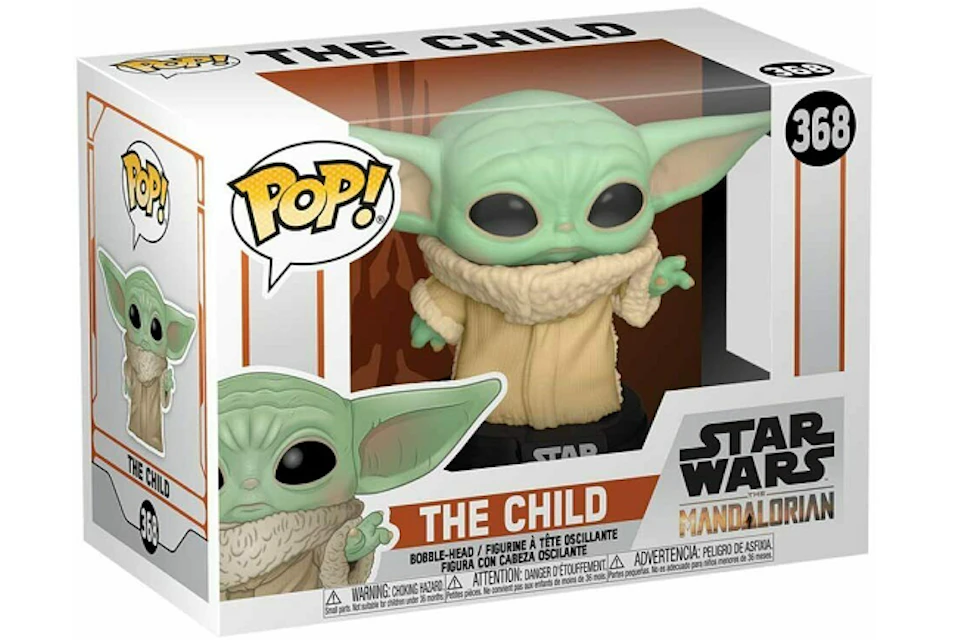 Baleinwalvis hurken Zeestraat Funko Pop! Star Wars The Mandalorian The Child (Baby Yoda) Bobble-Head  Figure #368 - US