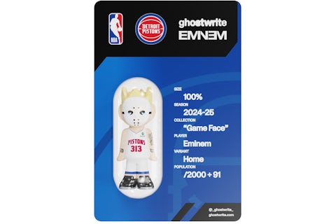 ghostwrite x NBA "Eminem" Home 100% 2025 (Edition of 2091) - GB ghostwrite x NBA "Eminem" Home 100% 2025 (Edition of 2091) - GB