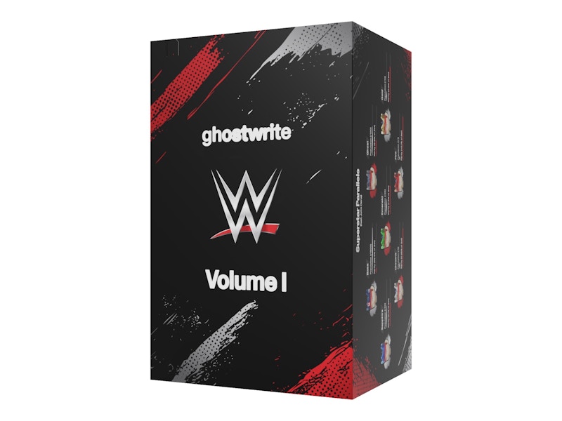 ghostwrite x WWE "Volume I" 100% Blind Box Sealed Case