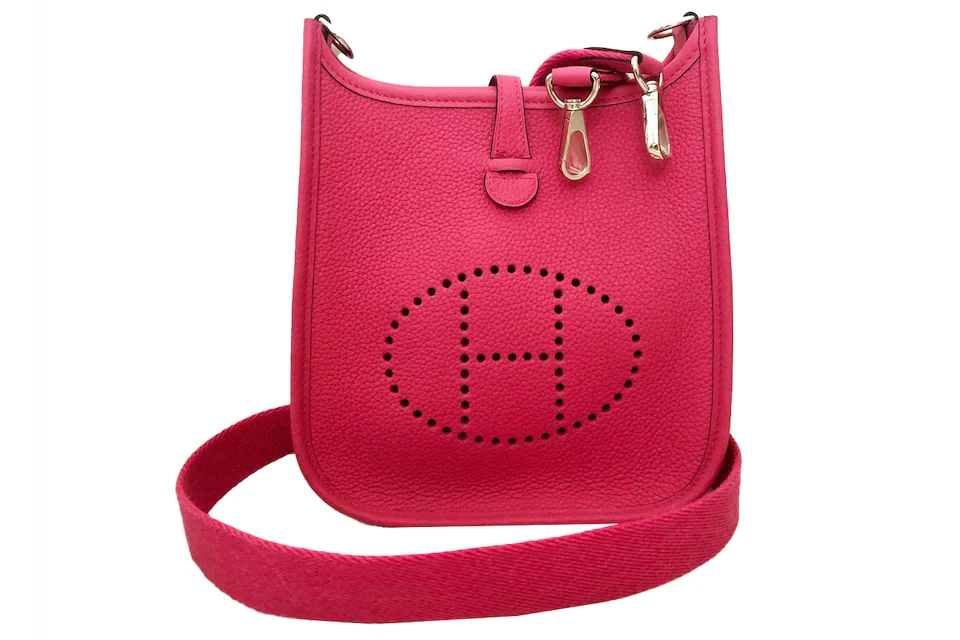 Hermes Evelyne III Crossbody Bag TPM Pink