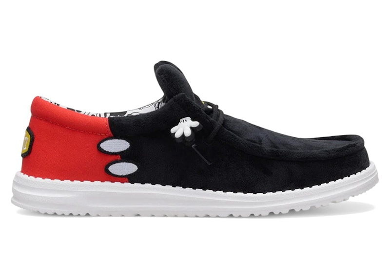 Hey Dude Wally Disney Mickey Mouse メンズ - 44178-063 - JP Hey Dude Wally Disney Mickey Mouse メンズ - 44178-063 - JP