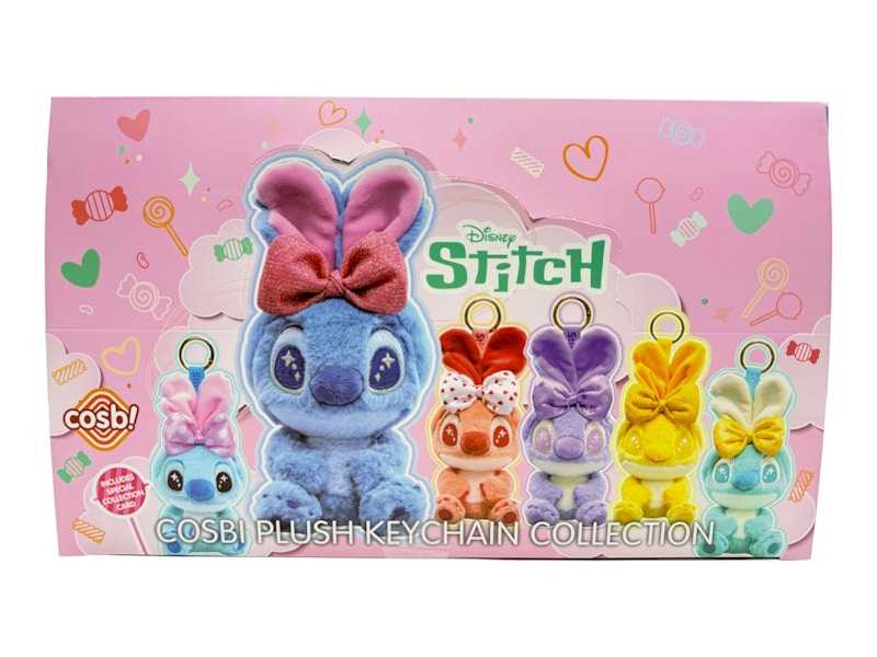 Hot Toys Disney Stitch Cosbi Collection Pluch Keychain