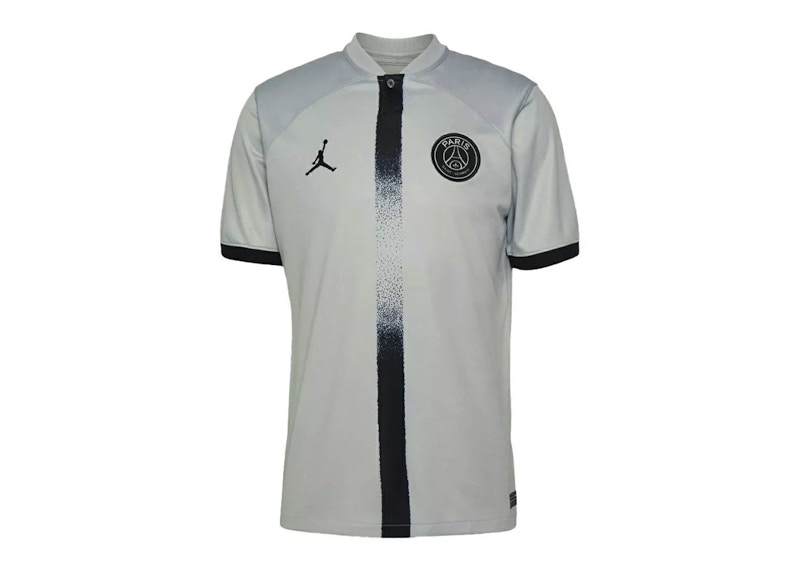 Jordan PSG Auth Away 2022 Jersey Grey Men's - FW24 - US
