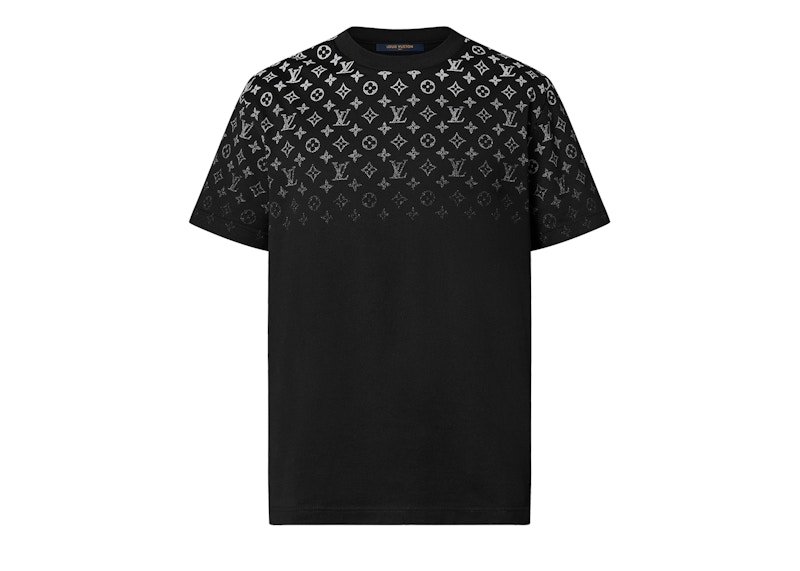 Louis Vuitton Tシャツ Louis Vuitton Gradient Cotton T-shirt White/Black Men's - US