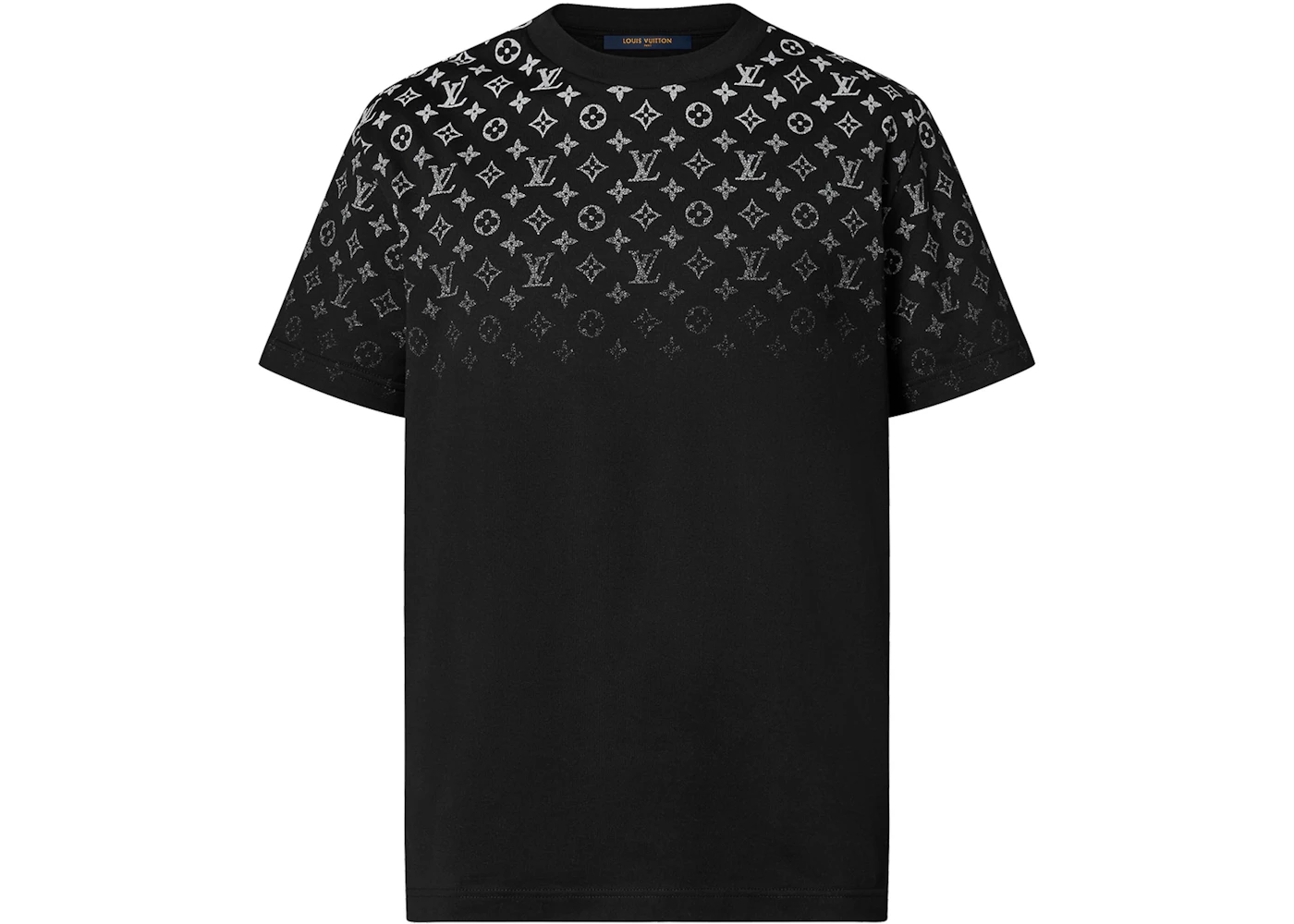Louis Vuitton Gradient Cotton T-shirt White/Black Men's US