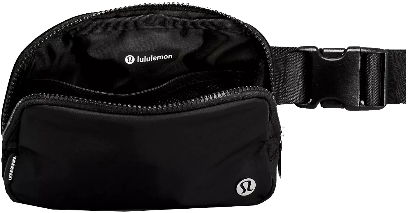 Lululemon Everywhere Belt Bag Crossbody Bag Black in Waterproof ...