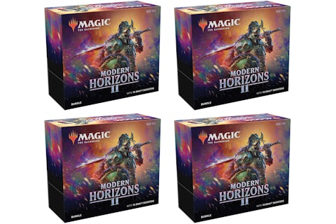 Magic: The Gathering TCG Modern Horizons 2 Bundle Box (10 Pack Booster Box) 4x Lot - US Magic: The Gathering TCG Modern Horizons 2 Bundle Box (10 Pack Booster Box) 4x Lot - US