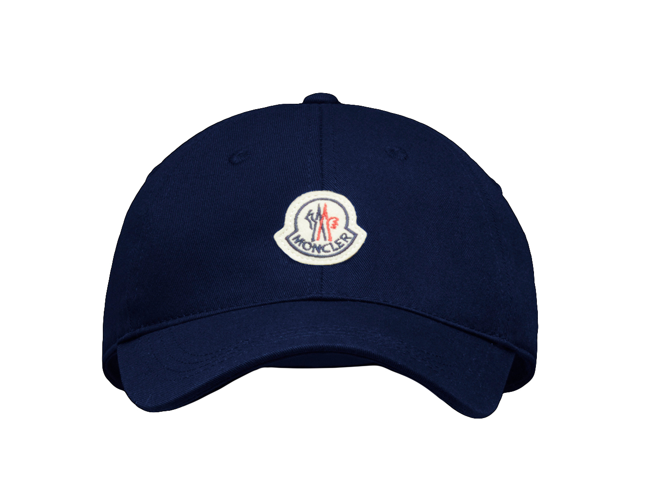 Moncler Logo Baseball Cap Night Blue - US