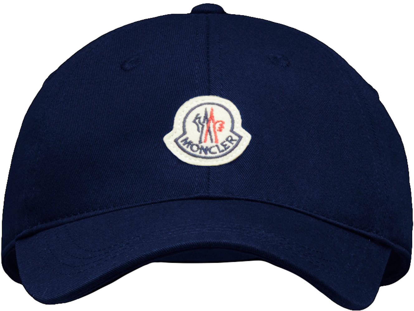 Moncler Logo Baseball Cap Night Blue - MX