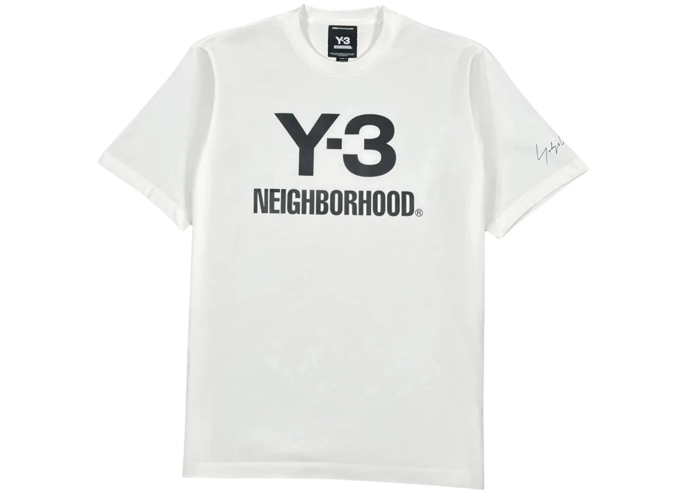 Y-3 x NEIGHBORHOOD Logo T-shirt CWhite Men's AW25 GB