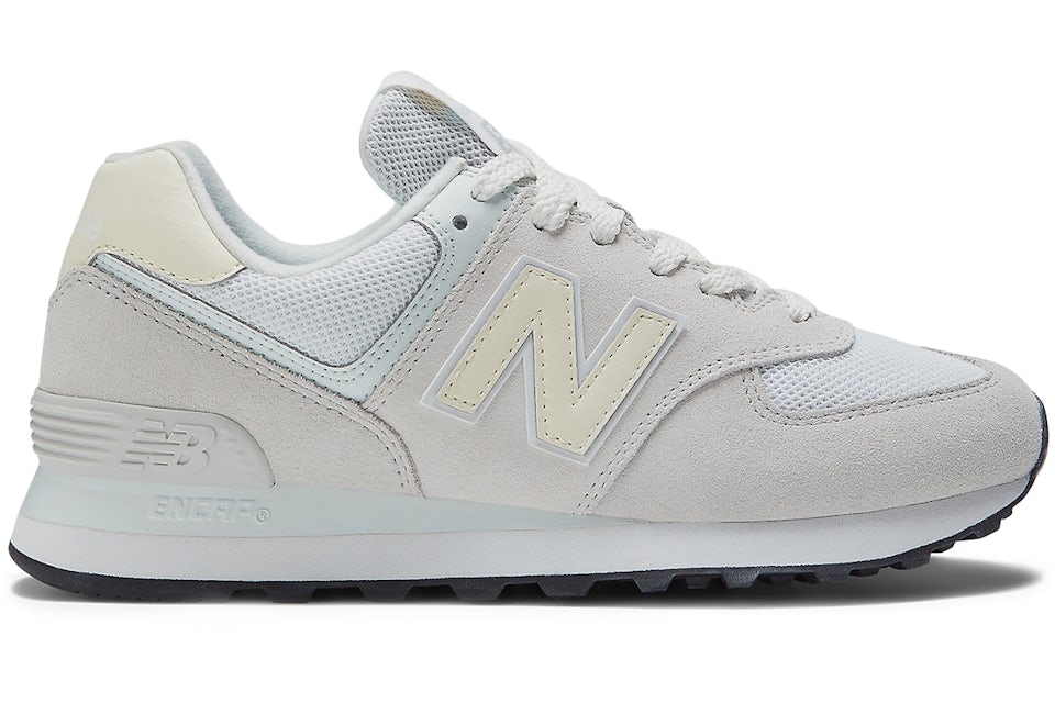 New balance 574 summer fog white Clearance