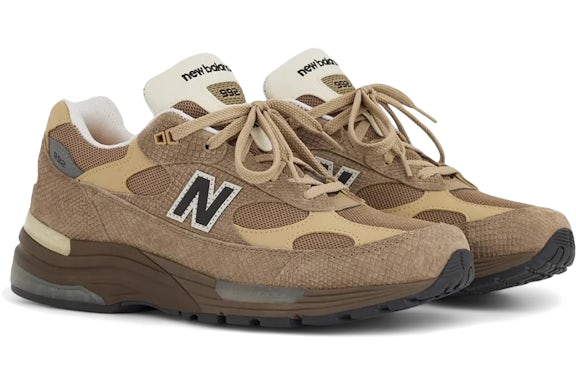 New Balance 992 MiUSA Driftwood Mushroom