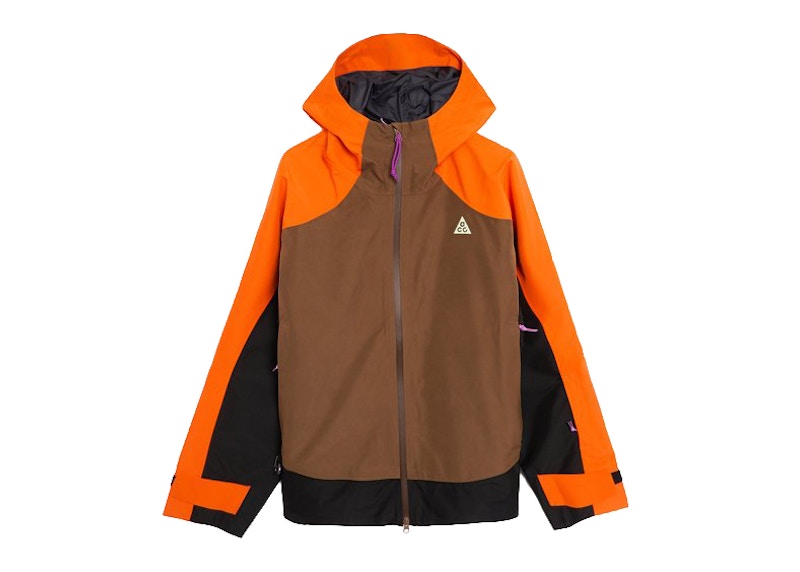 Nike ACG Mystery Lights Snow Jacket Orange Safety Men's - US Nike ACG Mystery Lights Snow Jacket Orange Safety Men's - US