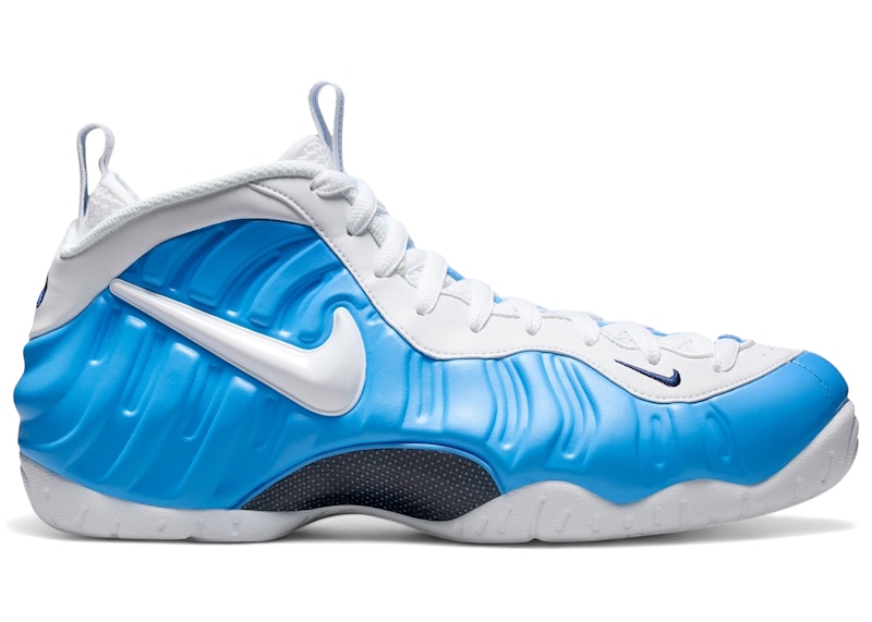 nike foamposite blue void university gold