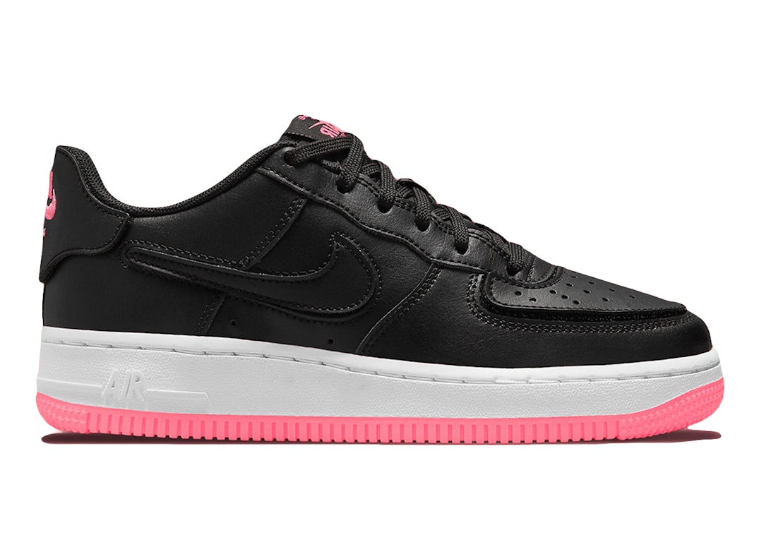 Pre-owned Nike Air Force 1/1 Hyper Pink (gs) In Black/hyper Pink/black