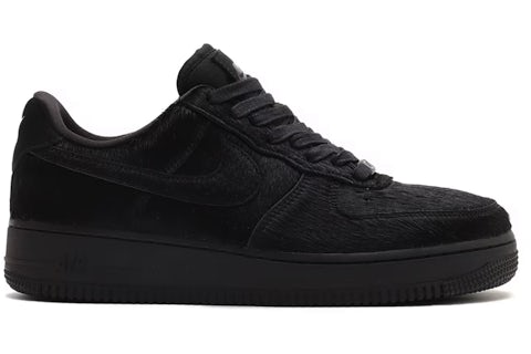 Triple Black Suede Air Force Low Suede Womens Real Picture Nike
