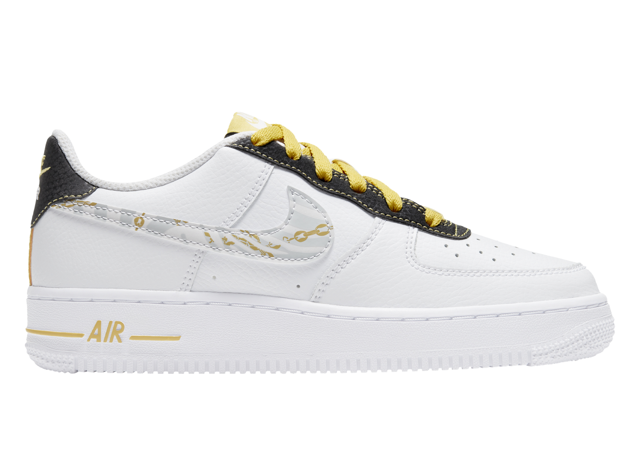 Nike Air Force 1 Low Gold Link Zebra (GS)