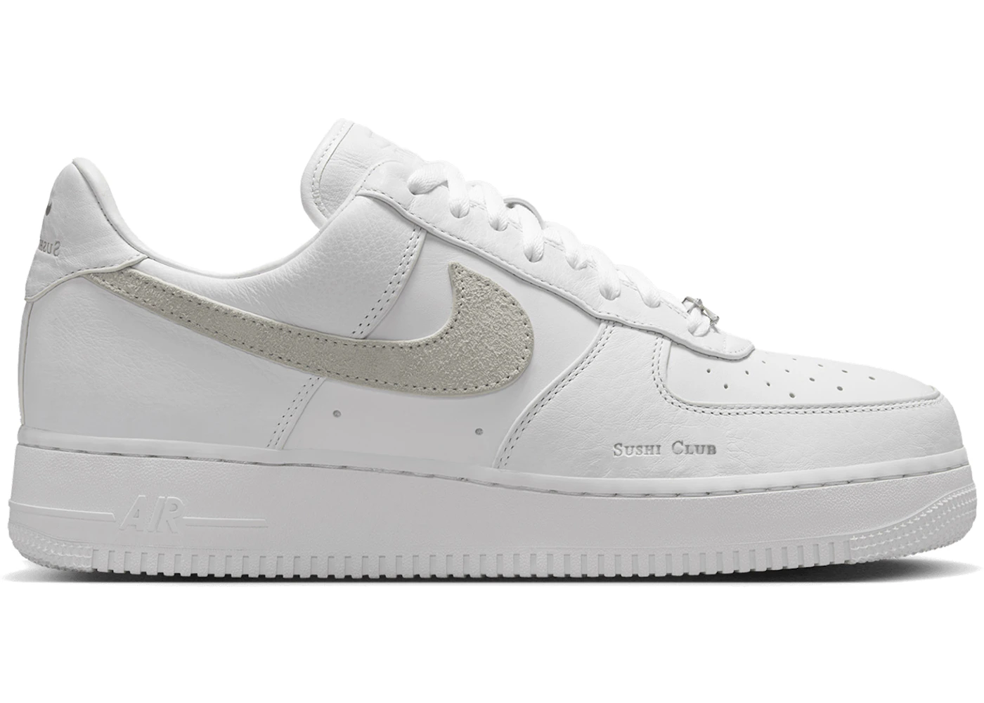 Nike Footwear Air Force White Suede Air Force '07 Sneakers Men