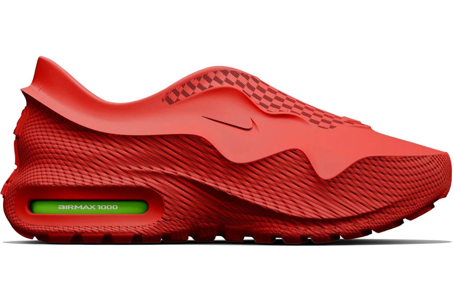 Nike Air Max 1000 Red Atomic Green Men's - Sneakers - US