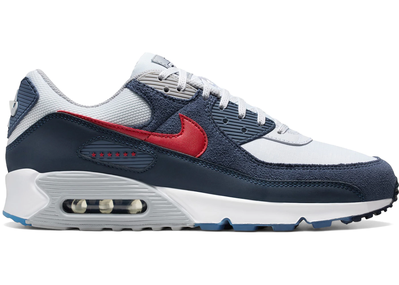 Nike Air Max 90 New England Patriots Men's II7591-100 US