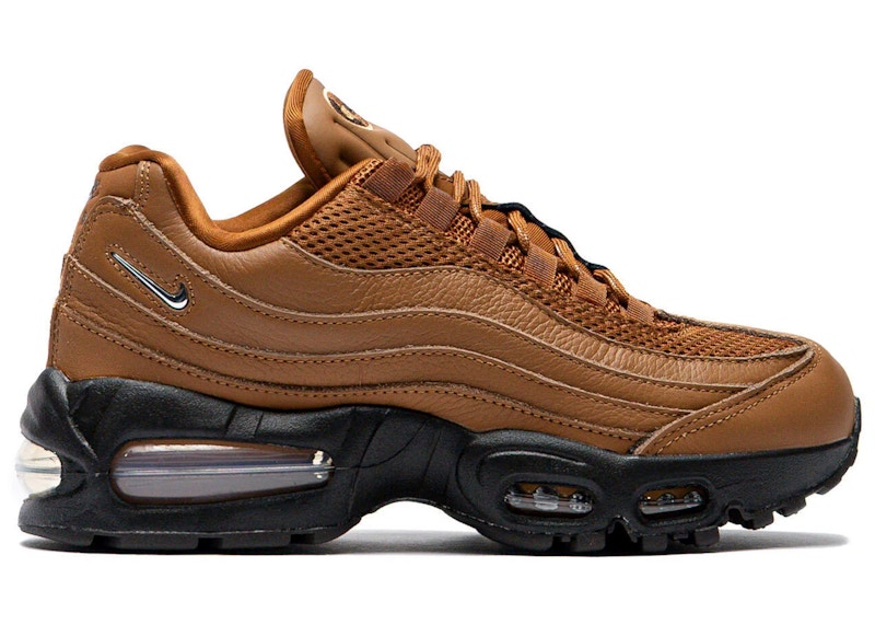 Nike Air Max 95 Big Bubble Light British Tan Jewel Swoosh (Women's)