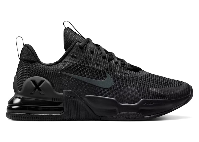 Men's Nike Air Max Alpha Trainer 5 Sneakers in Black/Dark Smoke Grey