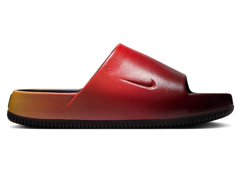 Nike A'ja Wilson x Wmns Calm Slide 'Rush Red Electric Yellow' | Women's Size 9 - HM0275-700