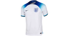 Nike England 2022/23 Stadium Home Jersey White/Blue Fury/Blue Void