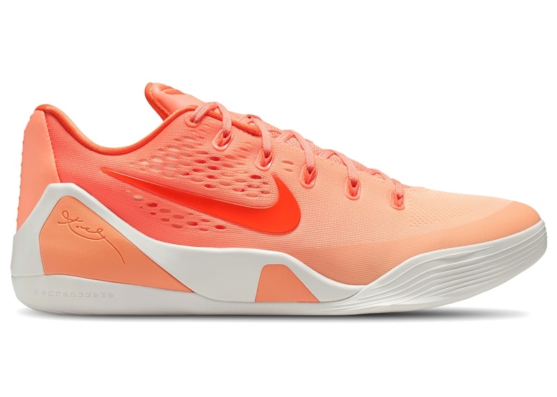 Nike Kobe 9 Low Protro Orange Frost Brilliant Orange Summit White Ice Peach