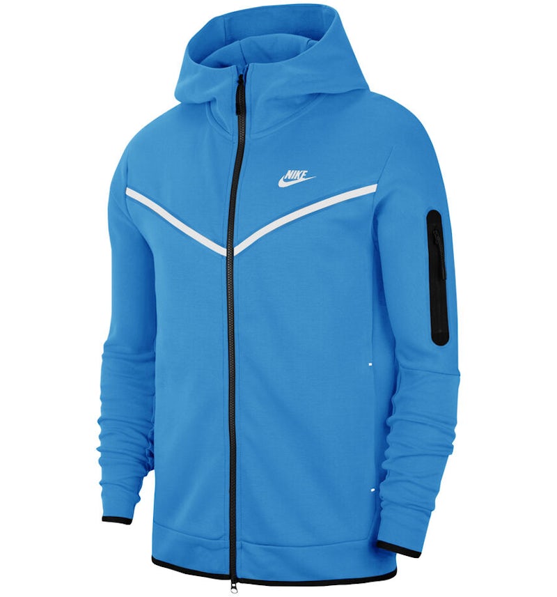 Nike Tech Beyond Blue Nike Sportswear Tech Fleece Full-Zip Hoodie