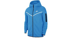 Nike Sportswear Tech Fleece Full-Zip Hoodie Blue White