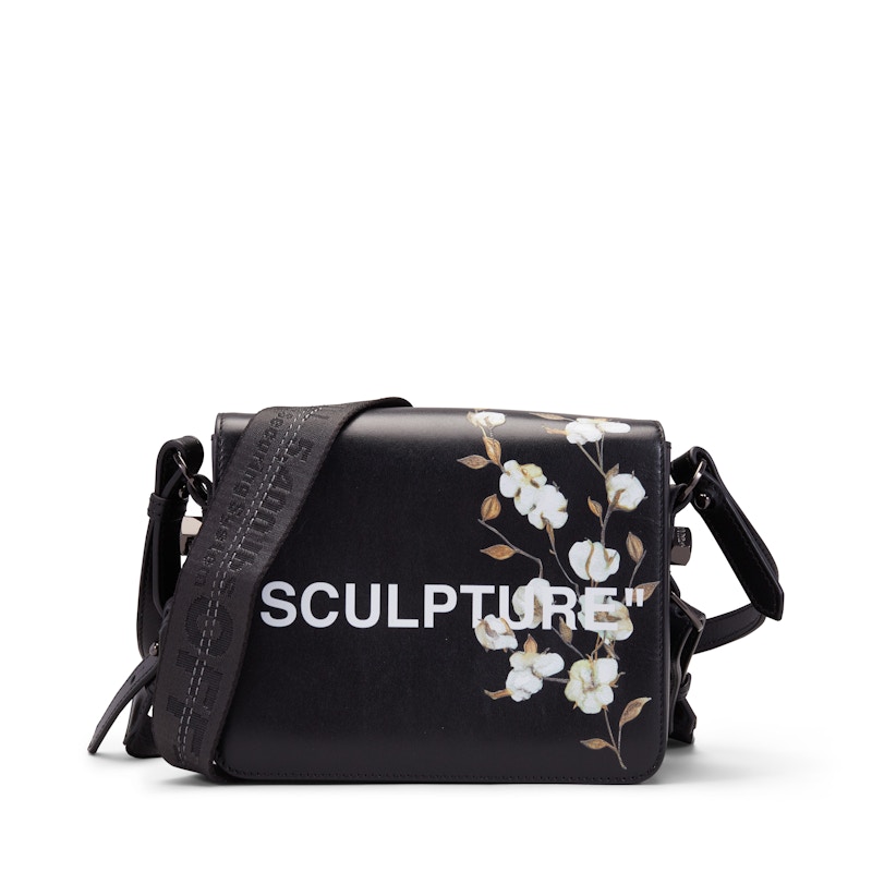 Off white sculpture binder clip bag sale