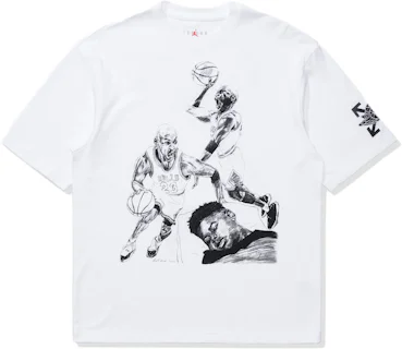 OFF-WHITE x Jordan T-shirt White Men's - SS21 - US