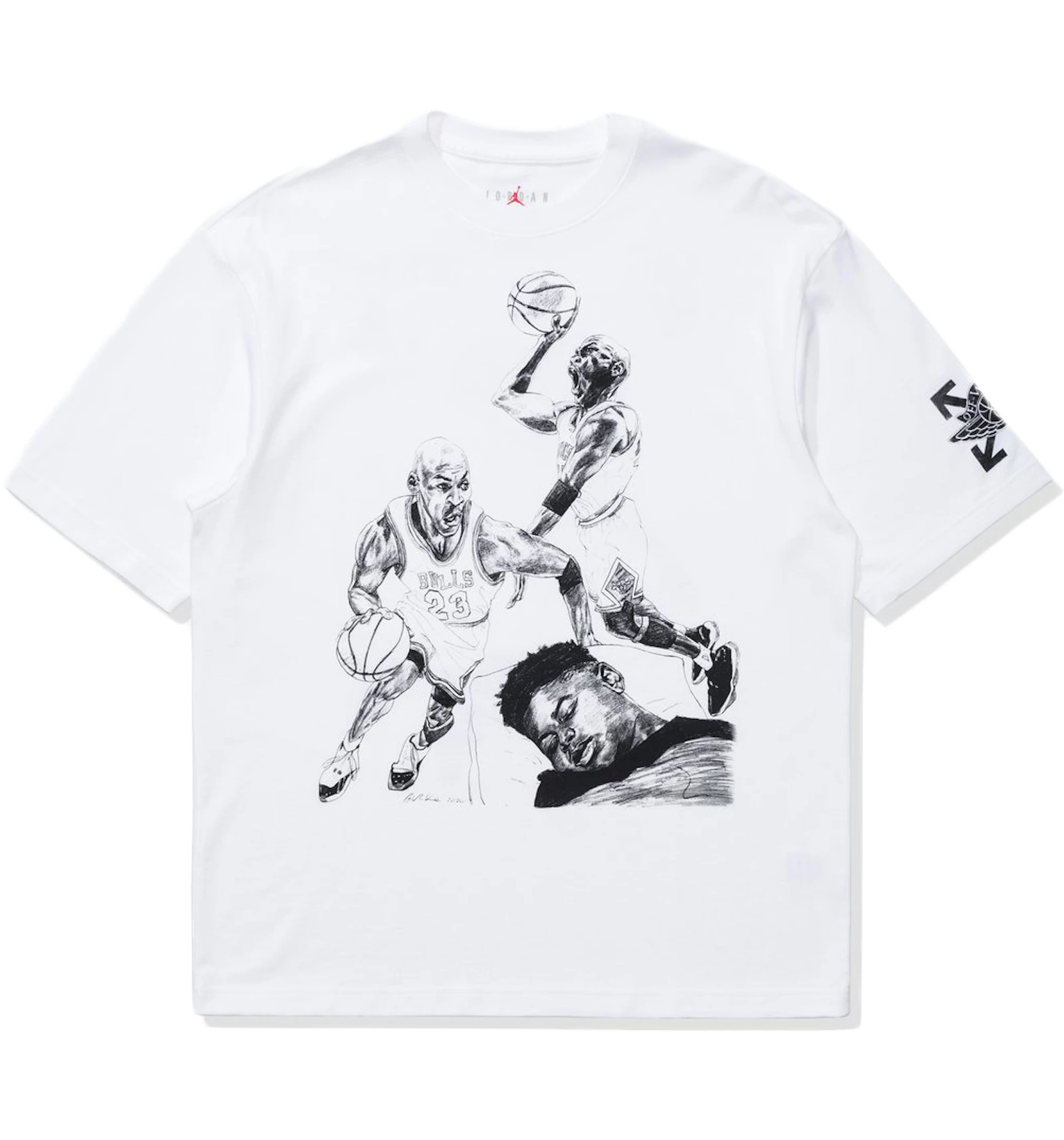 jordan × off white Tシャツ | tspea.org