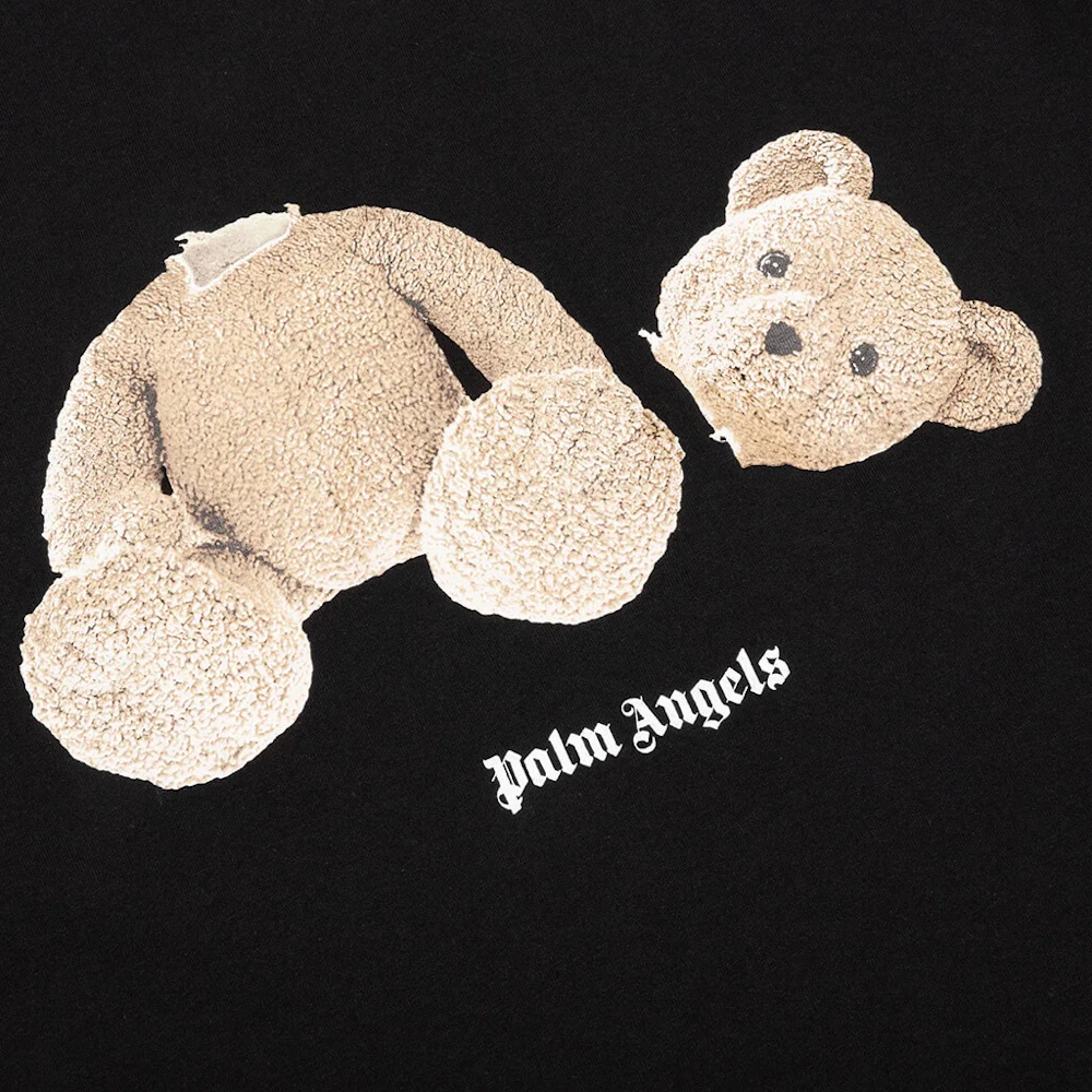 PALM ANGELS TEDDY BEAR T-SHIRT BLACK – ONE OF A KIND