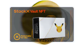 StockX Vault NFT Pokémon TCG 25th Anniversary Celebrations Ultra-Premium Collection Box Vaulted Goods