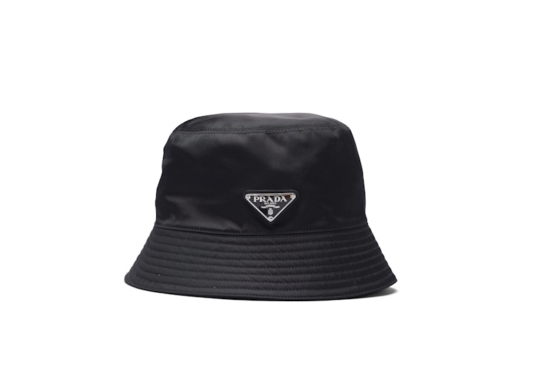 Prada Re-Nylon Bucket Hat Black in Re-Nylon - US