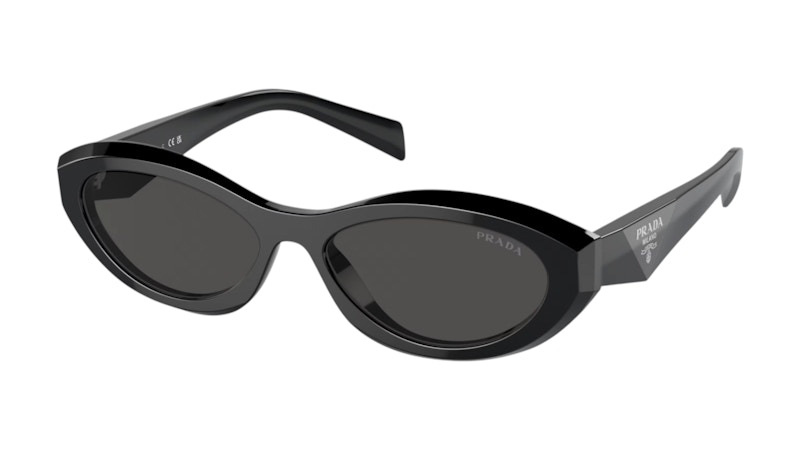 お値下げ☆PRADA☆レディースサングラス☆ Prada Wide Angle Lens Women Sunglasses Dark Grey in Acetate/Metal - JP