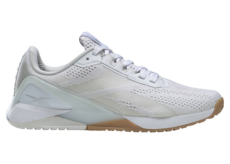 Pre-owned Reebok Nano X1 White Gum (women's) Sneakers In Footwear White/true Grey 1/rubber Gum