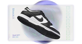 StockX Vault NFT Nike Dunk Low Retro White Black - US M 10 Vaulted Goods