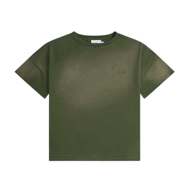 Rhude Reverse Tee Green