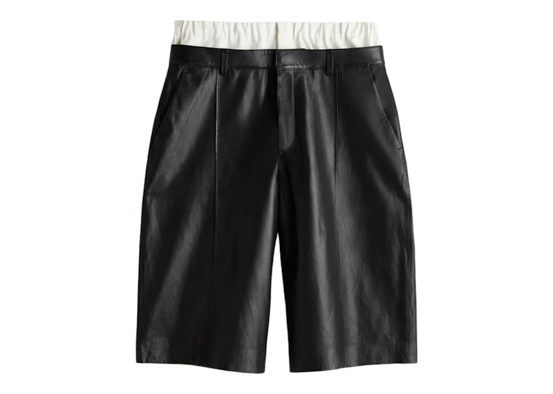 Leather shorts h best sale