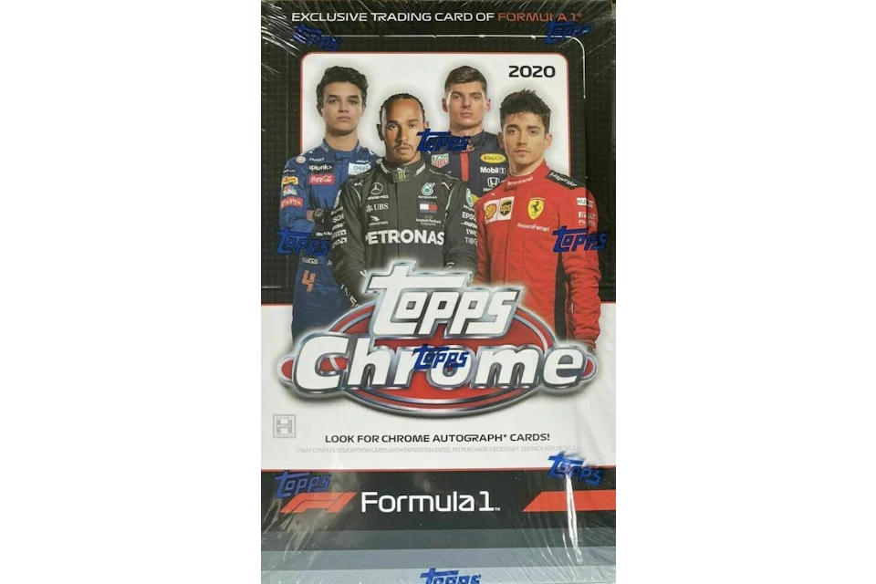 2020 Topps Chrome Formula 1 Racing Hobby Box
