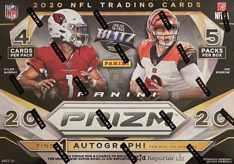 2020 Panini Prizm Football Target Mega Box 20 ct. (Pink Prizms)