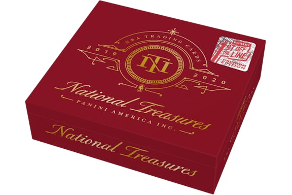 2019-20 Panini National Treasures Basketball 1st Off The Line Box