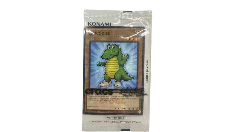 2026 Yu-Gi-Oh Crocodile Limited Edition Promo Card ungraded
