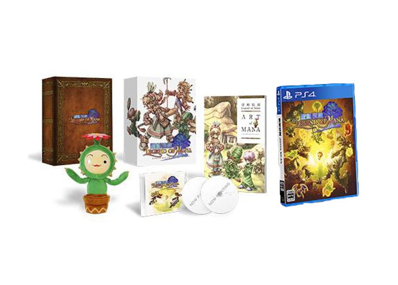 Square Enix Ps4 Legend Of Mana Collectors Edition Jpn Version Video Game Bundle