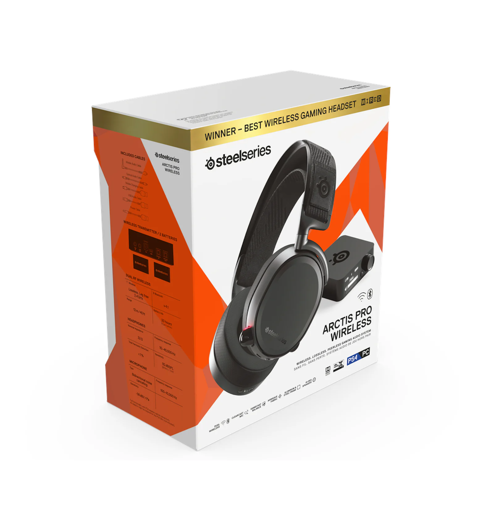 SteelSeries Arctis Pro Wireless Gaming Headset Black US